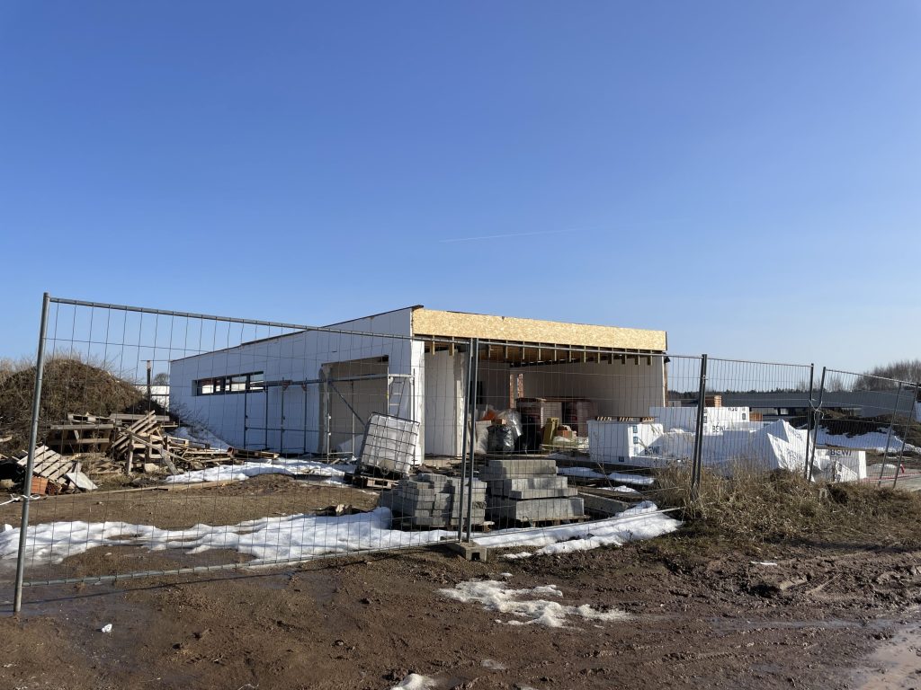 Garšvės slėnis (Pagaršvio aklg. ) - Private house community - construction photos