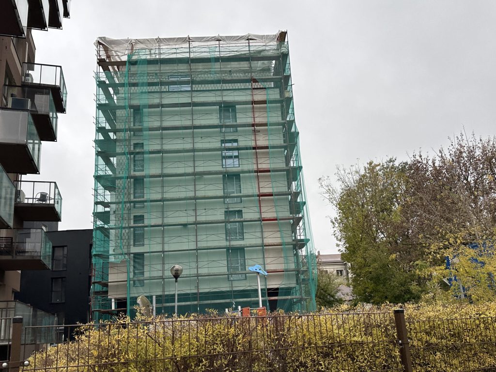 Nexto (Linkmenų g. 4) - Multi apartment - construction photos