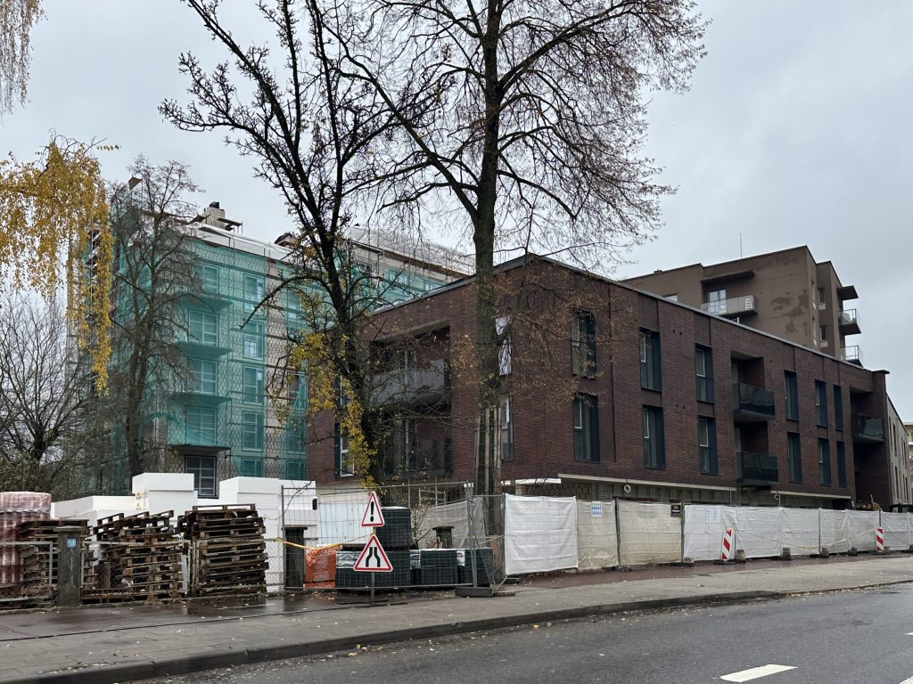 Nexto (Linkmenų g. 4) - Multi apartment - construction photos