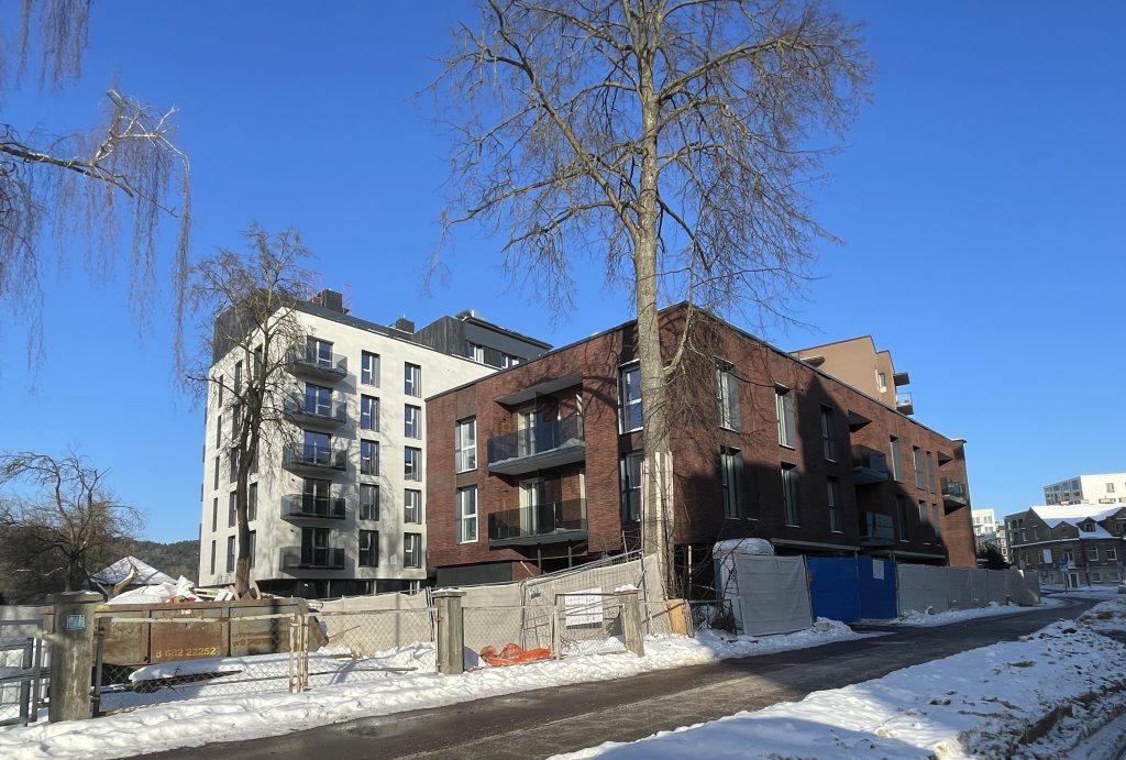 Nexto (Linkmenų g. 4) - Multi apartment - construction photos