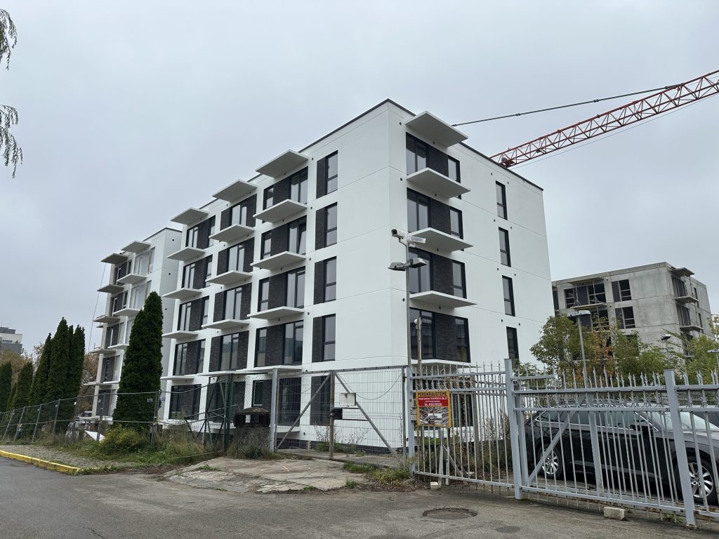 Naujamiesčio trio (Panerių g. 34) - Daudzdzīvokļu nams - būvdarbu attēli