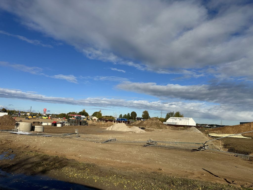LIDL Rokelių g. (Rokelių g. 1) - Food store - construction photos