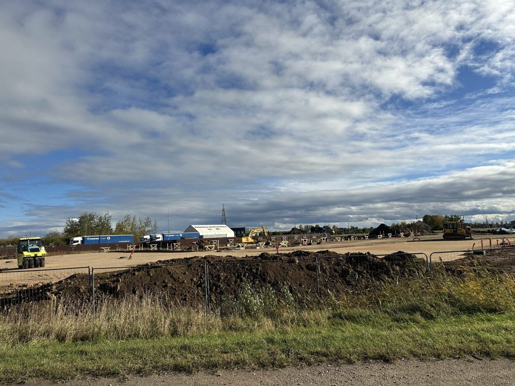 LIDL Rokelių g. (Rokelių g. 1) - Food store - construction photos