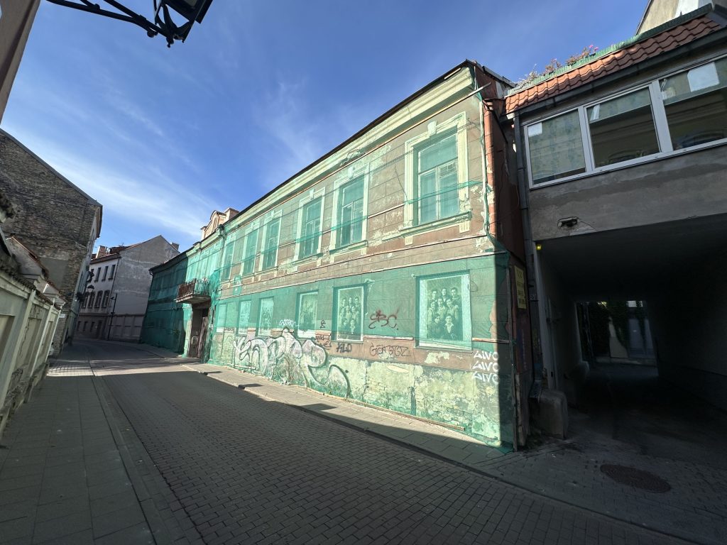 Vilniaus žydų kultūros įstaigų pastatas (Holokausto muziejus) (Žemaitijos g. 4) - Museum - construction photos