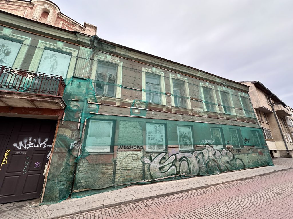 Vilniaus žydų kultūros įstaigų pastatas (Holokausto muziejus) (Žemaitijos g. 4) - Museum - construction photos