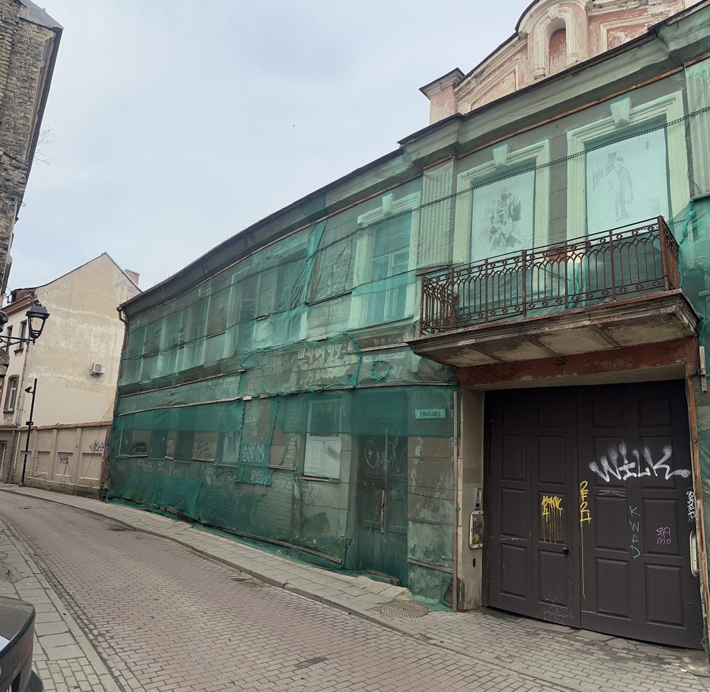 Vilniaus žydų kultūros įstaigų pastatas (Holokausto muziejus) (Žemaitijos g. 4) - Museum - construction photos