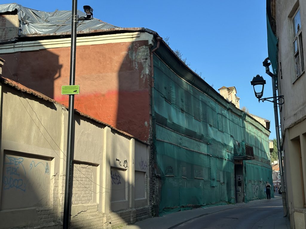 Vilniaus žydų kultūros įstaigų pastatas (Holokausto muziejus) (Žemaitijos g. 4) - Museum - construction photos