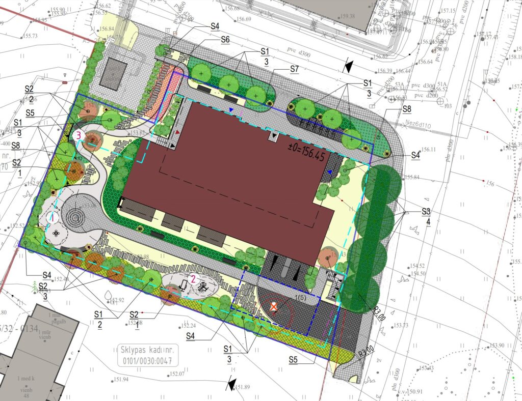 Viršilų g. 21 (Viršilų g. 21) - Multi apartment - visualization
