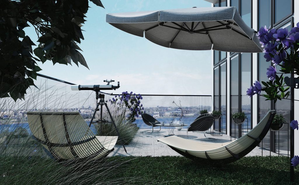 Zaķusalas krastmala 21 (Zaķusalas krastmala 21) - Hotel, Multi apartment - visualization