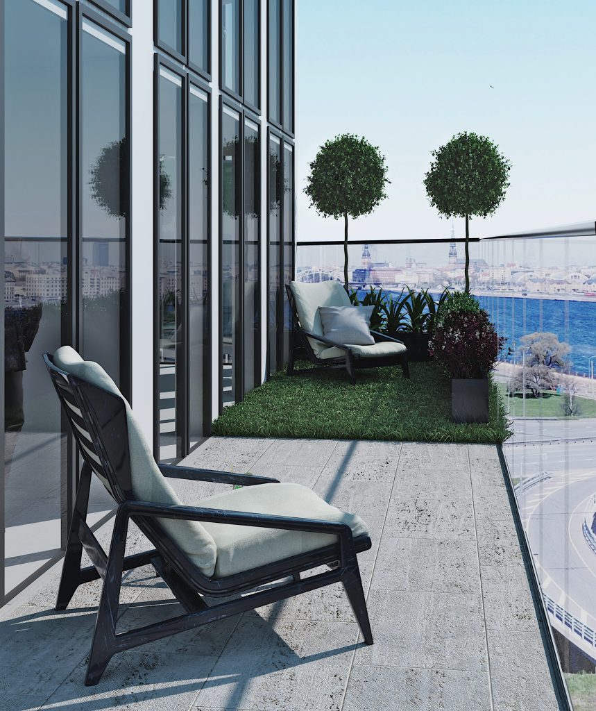 Zaķusalas krastmala 21 (Zaķusalas krastmala 21) - Hotel, Multi apartment - visualization