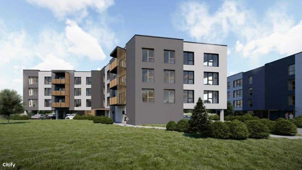 Sanglepa elurajoon (Astangu 4/1, 4/2) (Astangu 4/1, 4/2) - Multi apartment - visualization