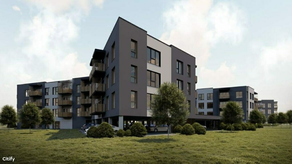 Sanglepa elurajoon (Astangu 4/1, 4/2) (Astangu 4/1, 4/2) - Multi apartment - visualization