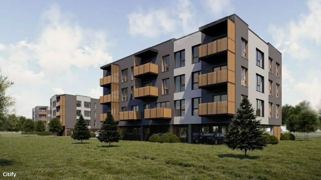 Sanglepa elurajoon (Astangu 4/1, 4/2) (Astangu 4/1, 4/2) - Multi apartment - visualization