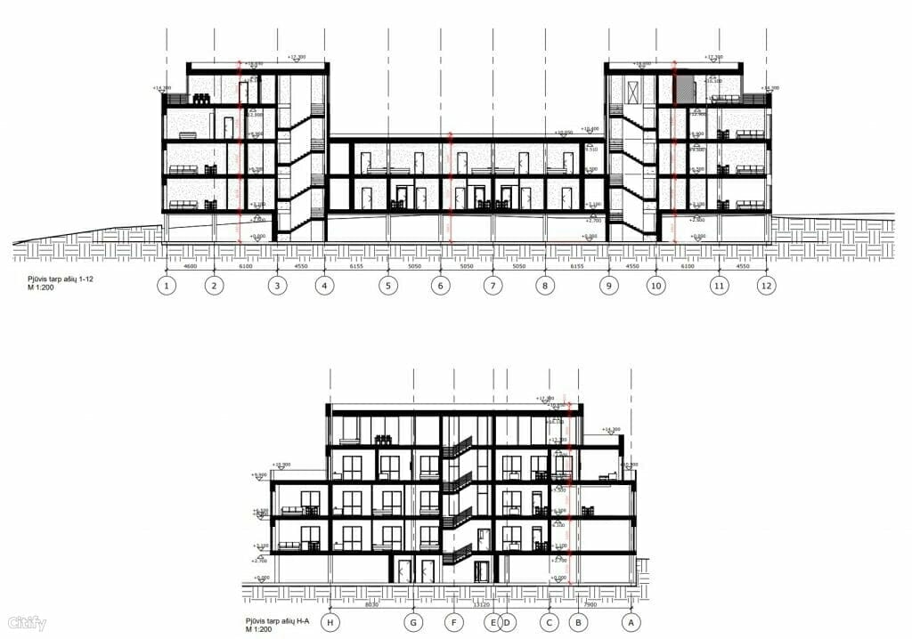 Eitminų g. 4 (Eitminų g. 4) - Daudzdzīvokļu nams - vizualizācija