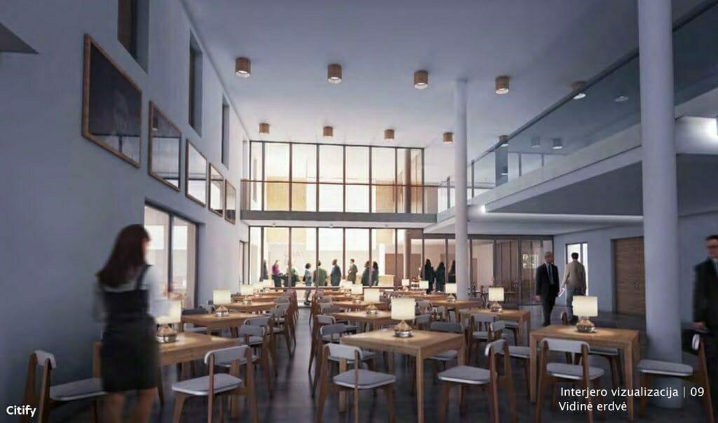 Epiq Living Campus (Vytenio g. 9, Muitinės g. 39A) - Aukštesniojo ar aukštojo mokslo įstaiga - vizualizacija