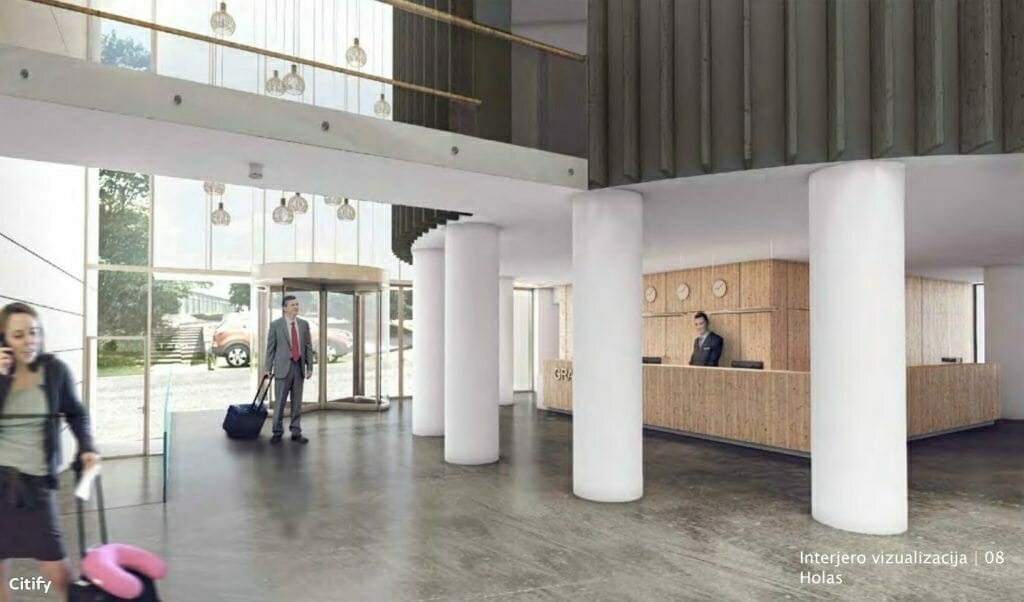 Epiq Living Campus (Vytenio g. 9, Muitinės g. 39A) - Aukštesniojo ar aukštojo mokslo įstaiga - vizualizacija