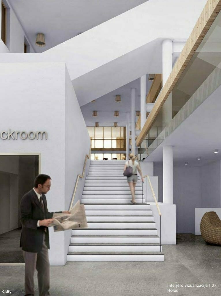 Epiq Living Campus (Vytenio g. 9, Muitinės g. 39A) - Aukštesniojo ar aukštojo mokslo įstaiga - vizualizacija