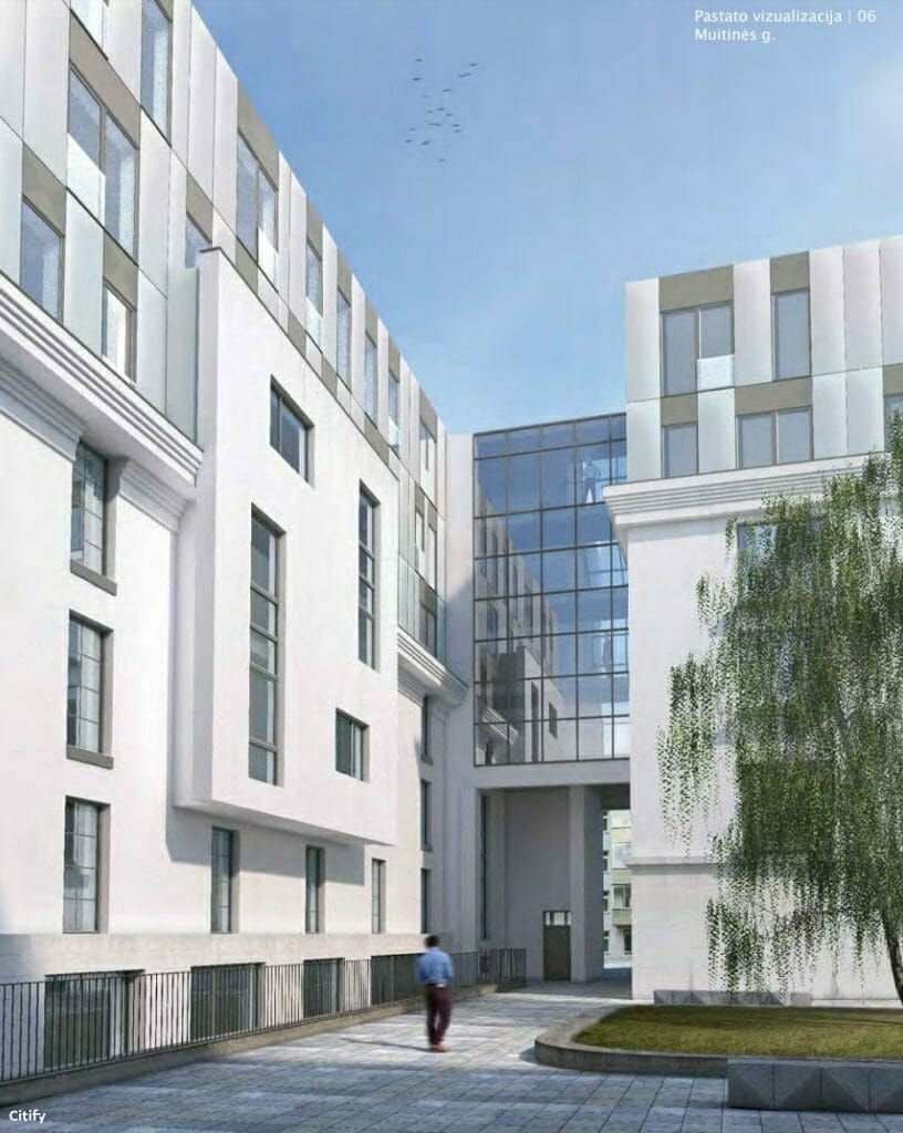 Epiq Living Campus (Vytenio g. 9, Muitinės g. 39A) - Aukštesniojo ar aukštojo mokslo įstaiga - vizualizacija