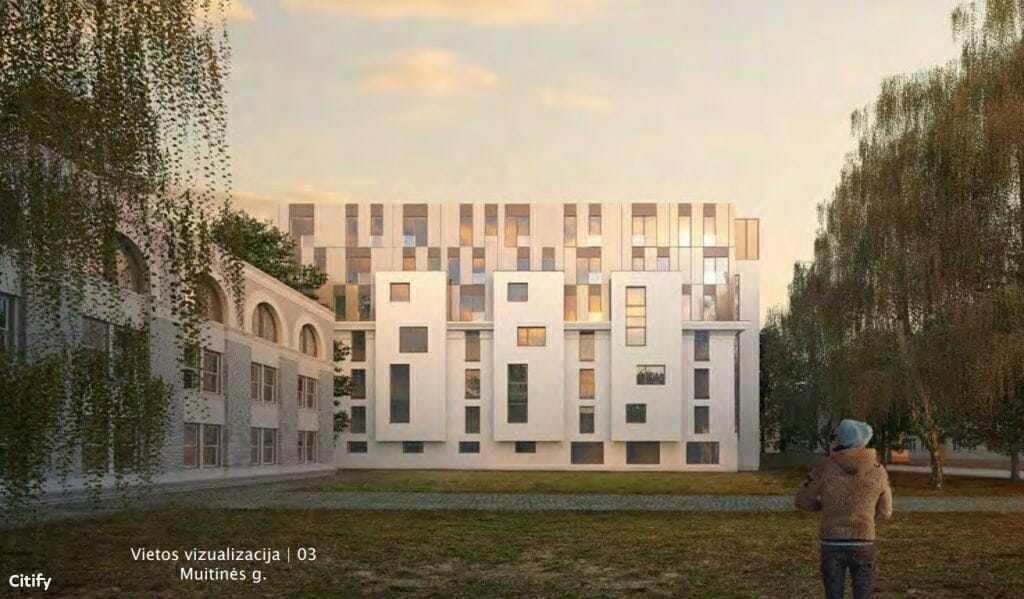 Epiq Living Campus (Vytenio g. 9, Muitinės g. 39A) - Aukštesniojo ar aukštojo mokslo įstaiga - vizualizacija