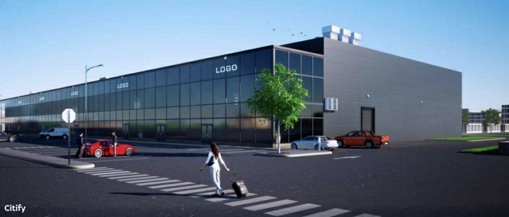 Islandijos pl. 67 (Islandijos pl. 67) - Noliktava / Izplatīšanas centrs - vizualizācija