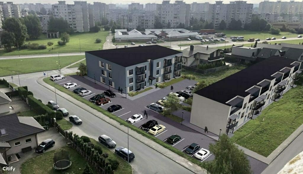 Šilainių namai (Naujakurių g. 116) - Multi apartment - visualization