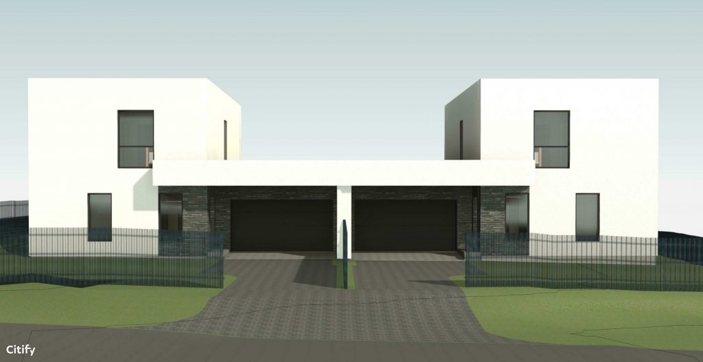 Užutrakio g. 11, 13 (Užutrakio g. 11, 13) - Row housing - visualization