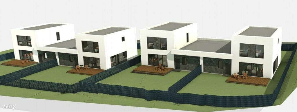 Užutrakio g. 11, 13 (Užutrakio g. 11, 13) - Row housing - visualization