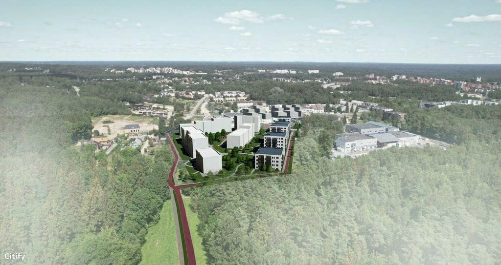 Miško sprintas 1 etapas (Visorių g. 20) - Multi apartment - visualization