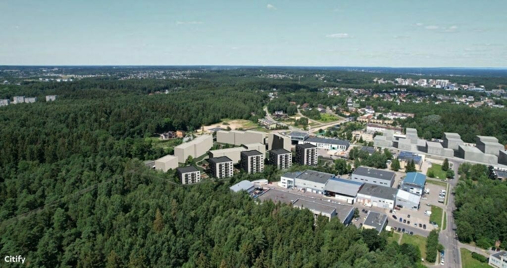 Miško sprintas 1 etapas (Visorių g. 20) - Multi apartment - visualization