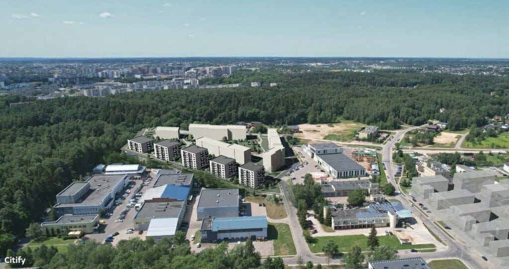 Miško sprintas 1 etapas (Visorių g. 20) - Multi apartment - visualization