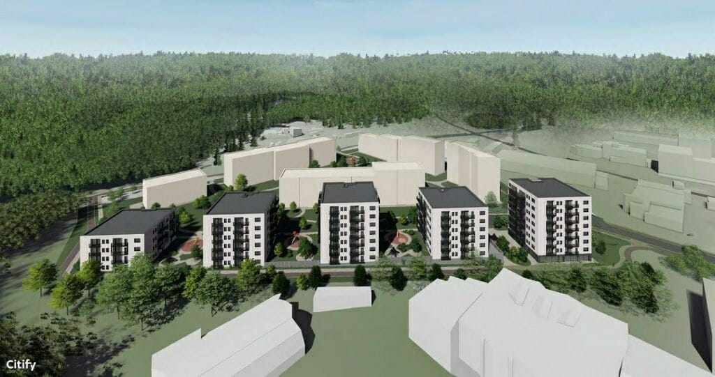 Miško sprintas 1 etapas (Visorių g. 20) - Multi apartment - visualization