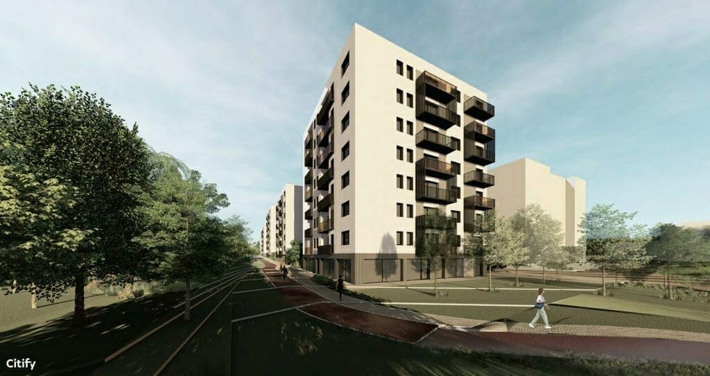 Miško sprintas 1 etapas (Visorių g. 20) - Multi apartment - visualization