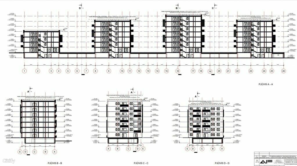 Miško sprintas 1 etapas (Visorių g. 20) - Multi apartment - visualization