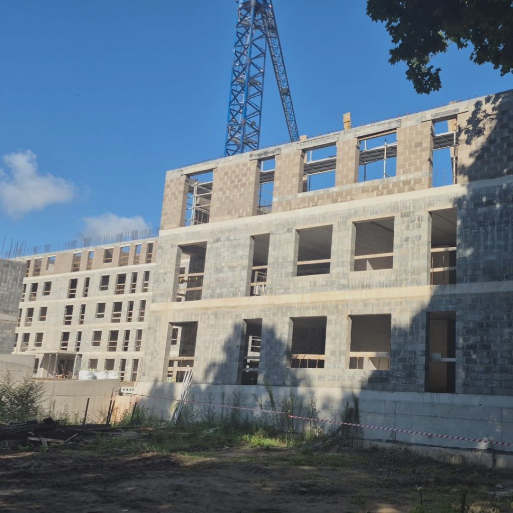 Piekrasta Rezidence (Kojusalas iela 15) - Daugiabutis - statybų nuotraukos