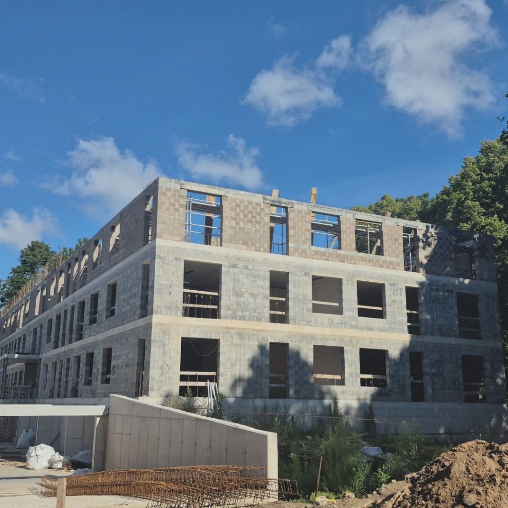 Piekrasta Rezidence (Kojusalas iela 15) - Daugiabutis - statybų nuotraukos