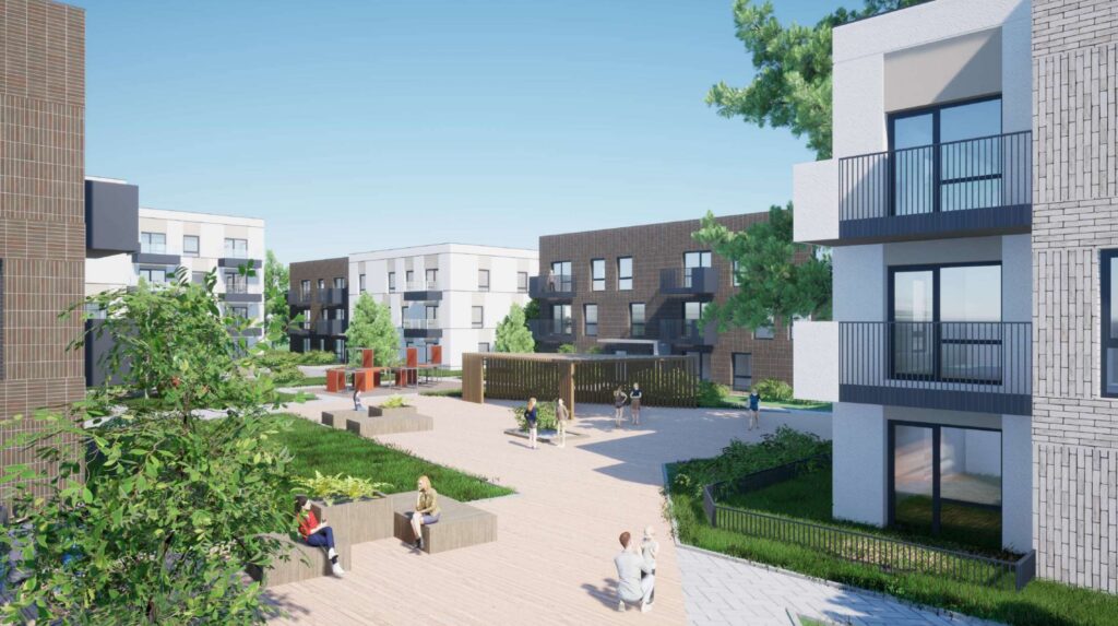 Dangeručio g. 48 (Dangeručio g. 48) - Daudzdzīvokļu nams - vizualizācija