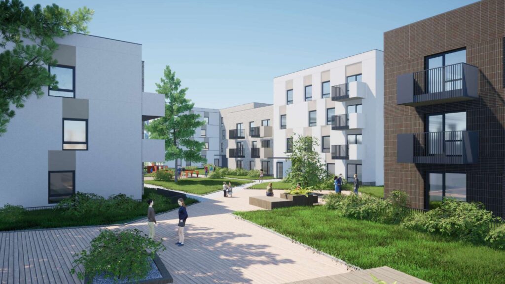 Dangeručio g. 48 (Dangeručio g. 48) - Daudzdzīvokļu nams - vizualizācija