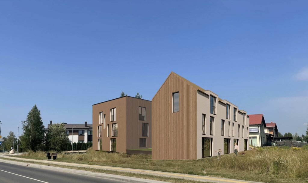 Ievos Labutytės g. 1 (Ievos Labutytės g. 1) - Daudzdzīvokļu nams - vizualizācija