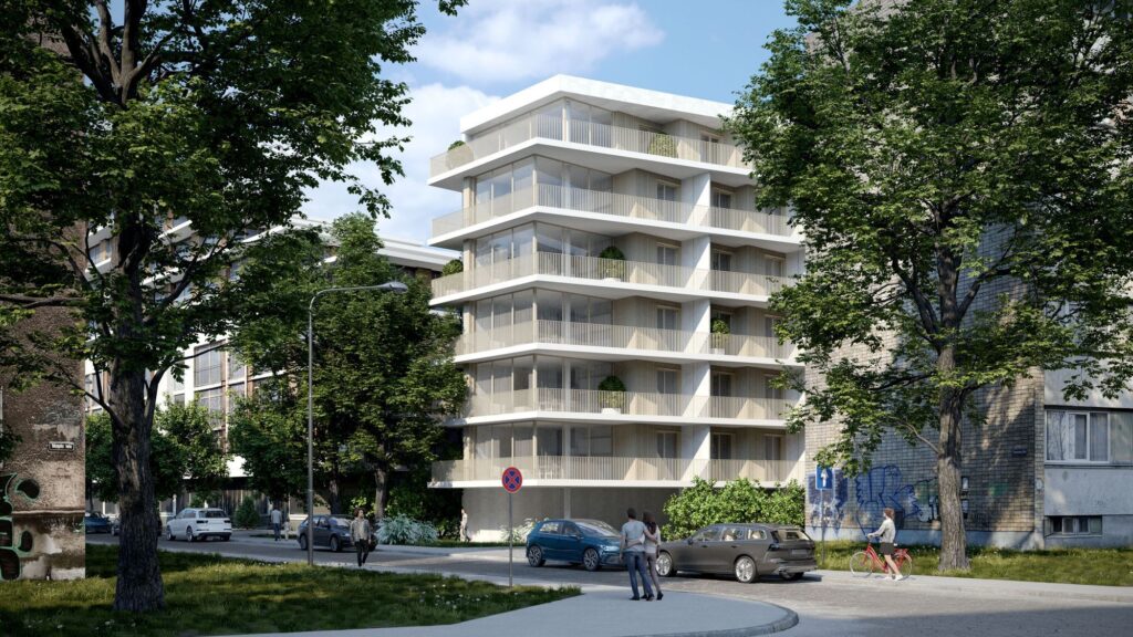 Krišjāņa Valdemāra iela 105 (Krišjāņa Valdemāra iela 105) - Multi apartment - visualization