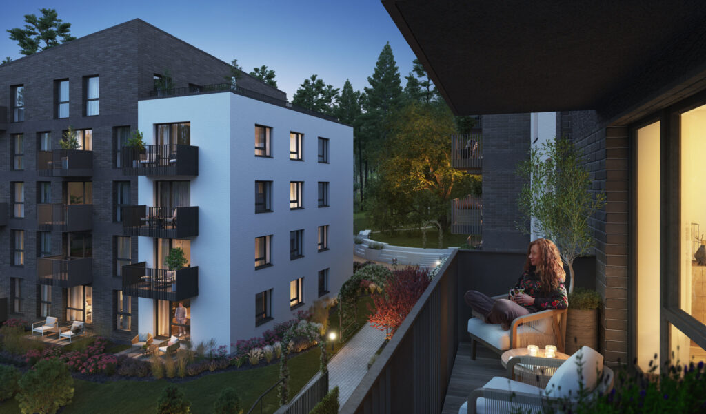 Forest Gate (L. Giros g. 115) - Multi apartment - visualization