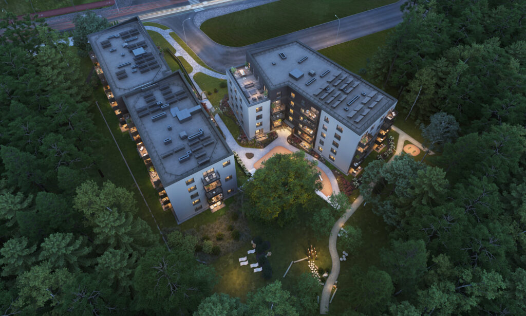 Forest Gate (L. Giros g. 115) - Multi apartment - visualization