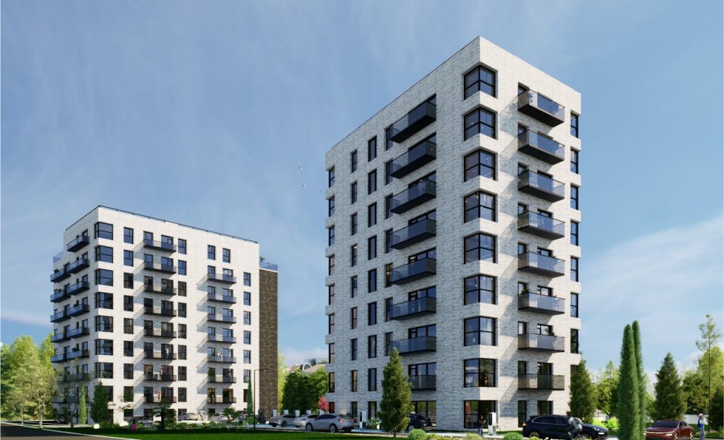 DU PUŠYNAI (R. Kalantos g. 167A) - Korterelamu - visuaalne