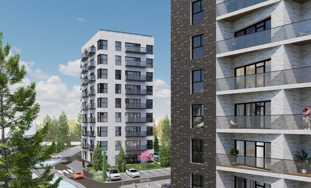 DU PUŠYNAI (R. Kalantos g. 167A) - Korterelamu - visuaalne