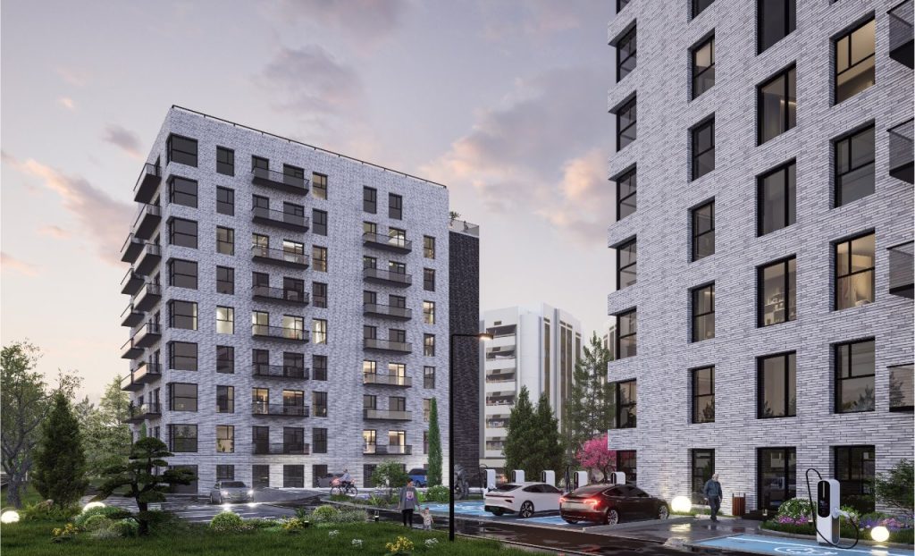 DU PUŠYNAI (R. Kalantos g. 167A) - Korterelamu - visuaalne