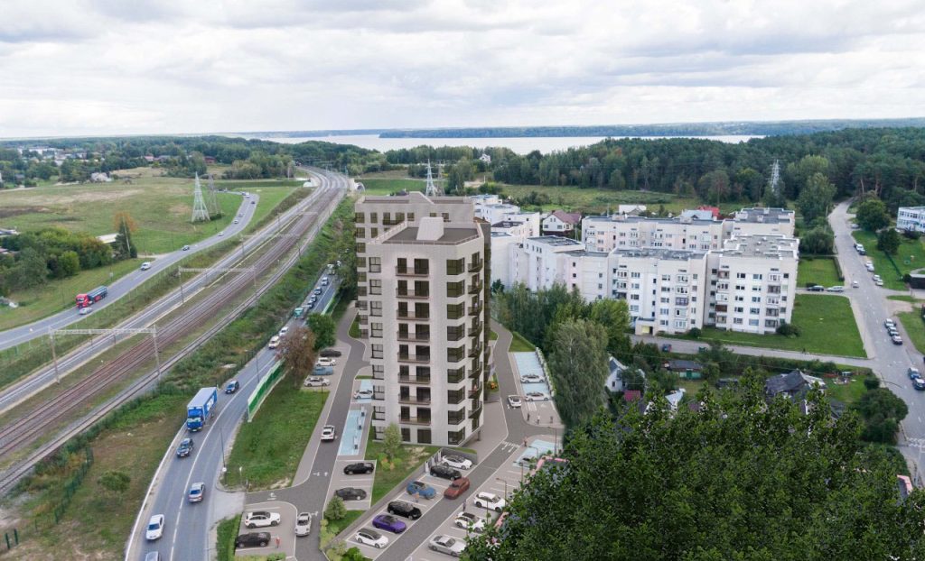 DU PUŠYNAI (R. Kalantos g. 167A) - Korterelamu - visuaalne