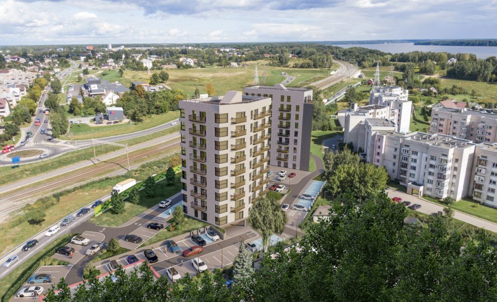 DU PUŠYNAI (R. Kalantos g. 167A) - Korterelamu - visuaalne