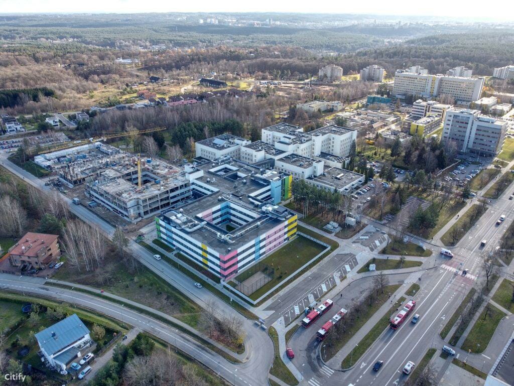Vaikų pediatrijos II korpusas (Santariškių g. 7) - Hospital - construction photos