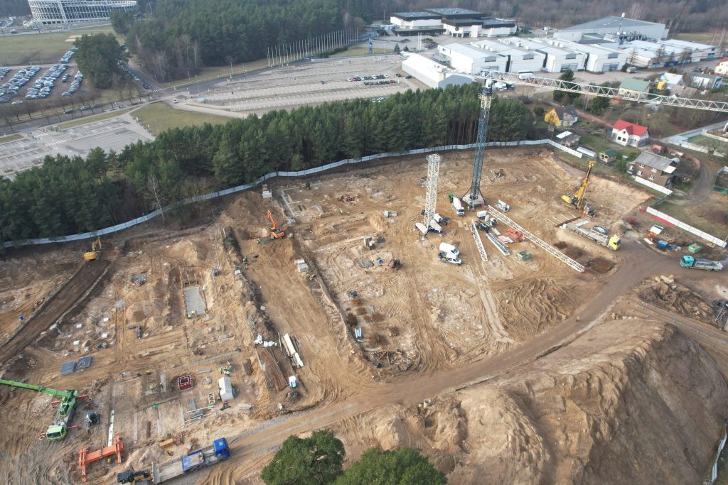 Sakai (Upės namai) (Kazimiero Jelskio g. 5, 7) - Multi apartment - construction photos