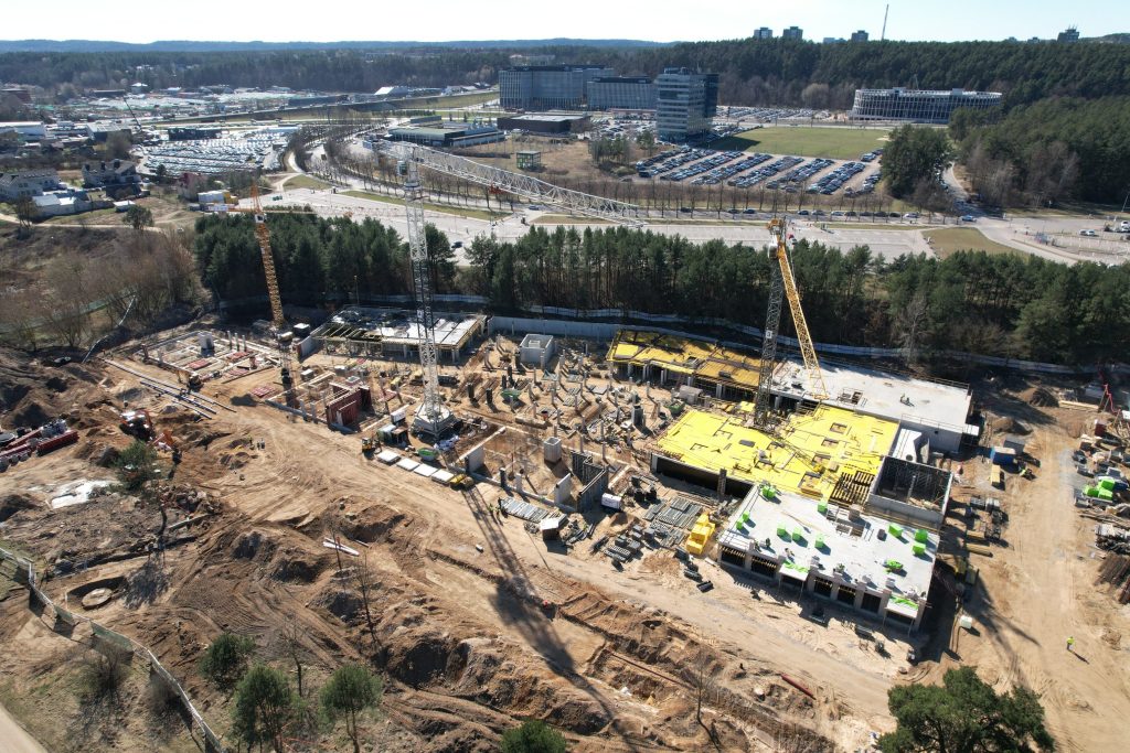 Sakai (Upės namai) (Kazimiero Jelskio g. 5, 7) - Multi apartment - construction photos