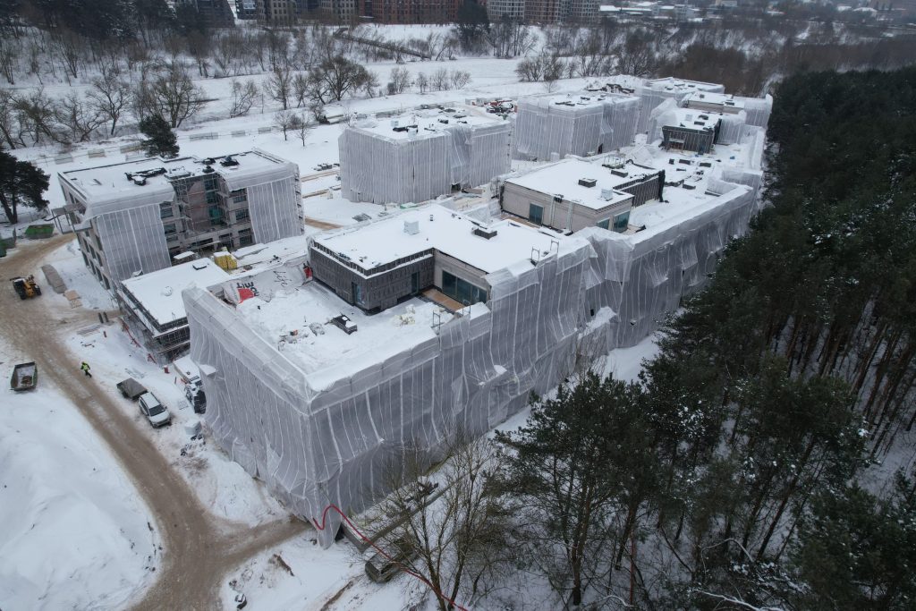 Sakai (Upės namai) 1 etapas (Kazimiero Jelskio g. 5, 7) - Korterelamu - ehituse fotod